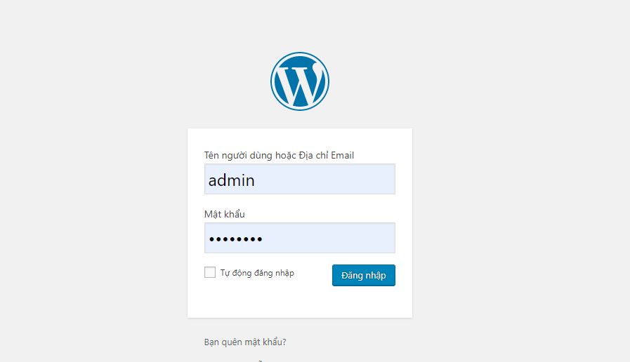 Hinh  Kiểm tra website thiết kế bằng mã nguồn mở Wordpress
