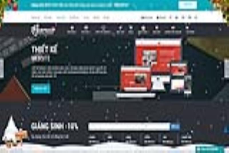 Chia sẽ Code JavaScript tạo tuyết rơi, khung cảnh Giáng sinh cho website