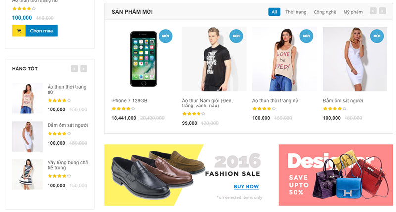 Website bán hàng cần những tính năng gì?