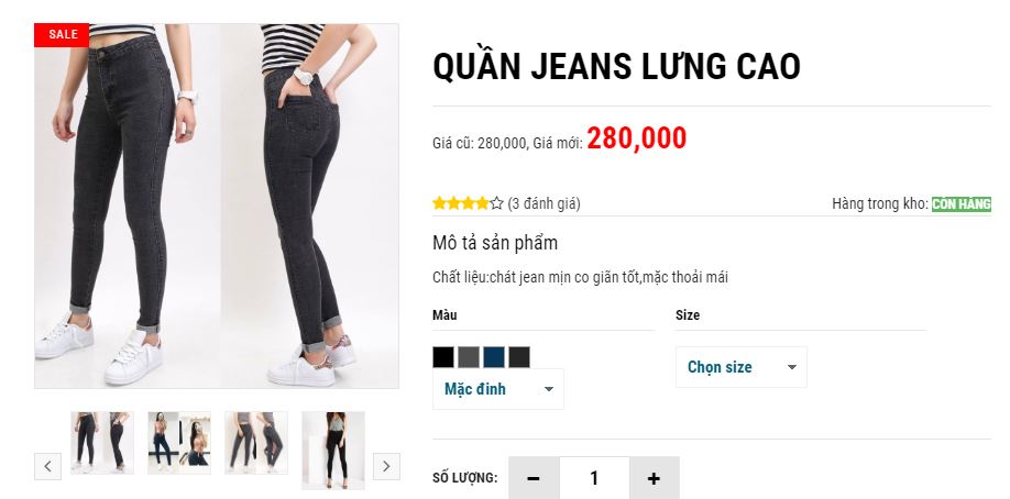 Đưa hình ảnh tốt nhất của sản phẩm lên website