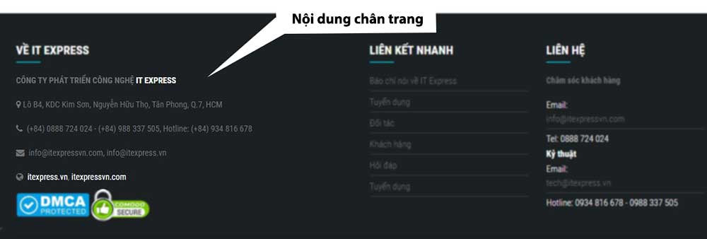 Xây dựng nội dung website chuyên nghiệp