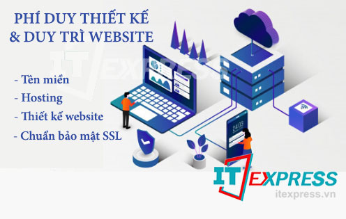 Giá thiết kế một trang web và chi phí duy trì hàng năm gồm những gì?
