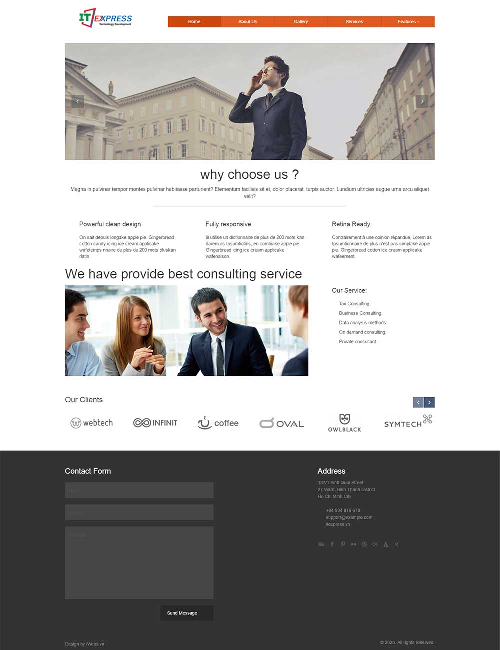 Website giới thiệu công ty comp-2017-002