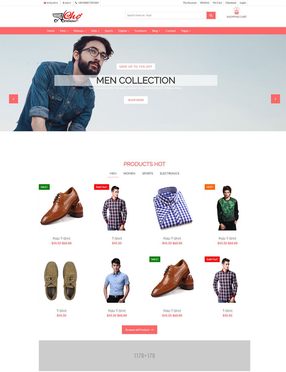 Mẫu website bán hàng 004-2018