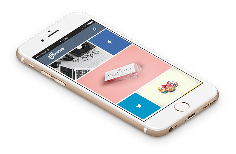 Thiết kế website sáng tạo IT Express
