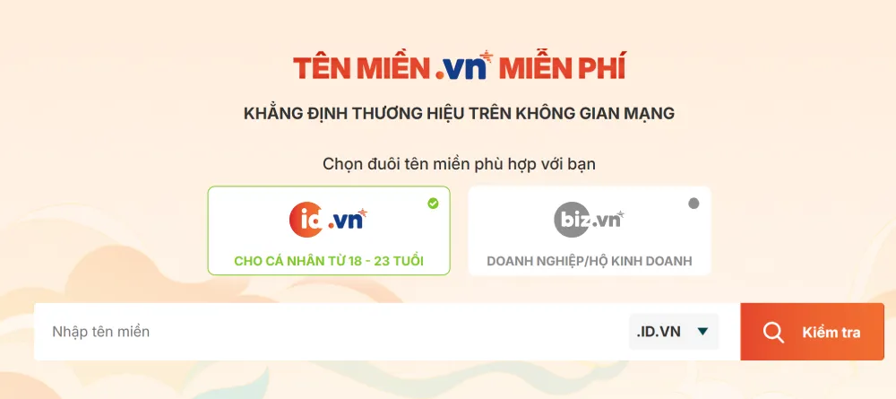 Sử dụng tên miền miễn phí cho website giá rẻ