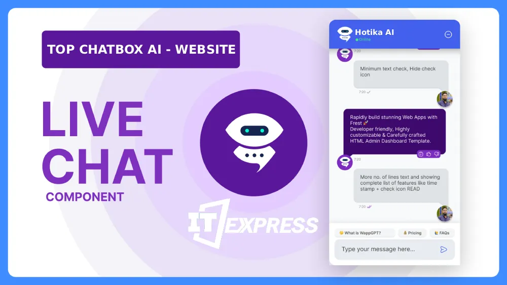 Top 5 công cụ Chatbox tích hợp website có ựng dụng AI miễn phí tốt nhất 2025