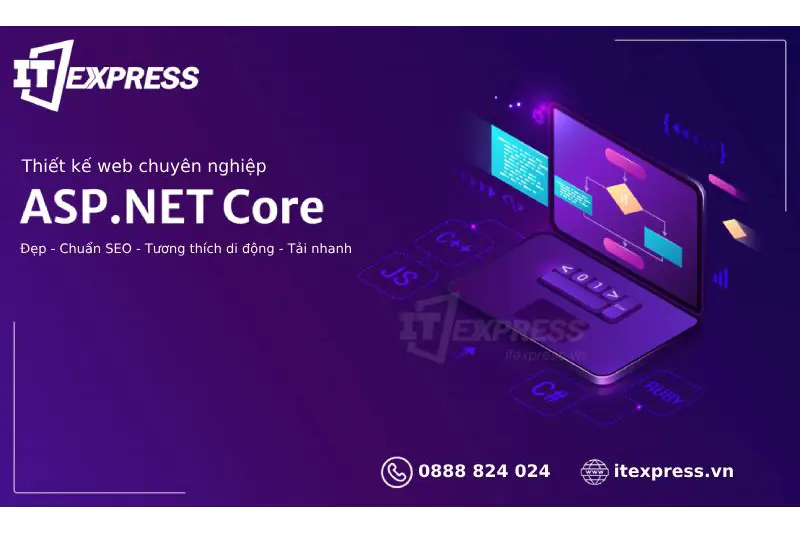 Công ty IT Express đơn vị thiết kế website chuyên nghiệp bằng NET Core MVC