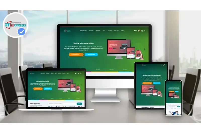 Dịch vụ thiết kế web theo yêu cầu KHÔNG sử dụng mã nguồn mở
