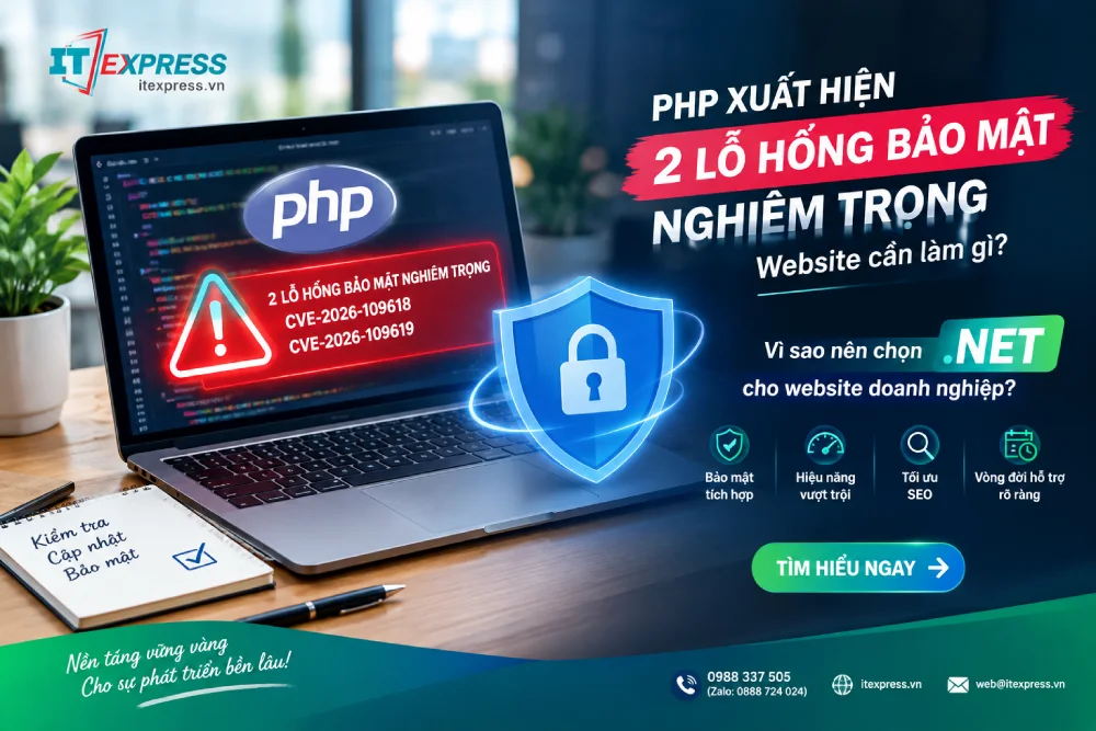 PHP xuất hiện 2 lỗ hổng bảo mật nghiêm trọng: Hàng loạt website có nguy cơ bị tấn công từ xa