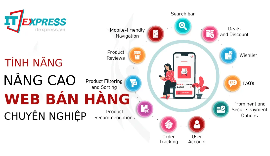 Tính năng nâng cao trên web bán hàng cao cấp là gì?