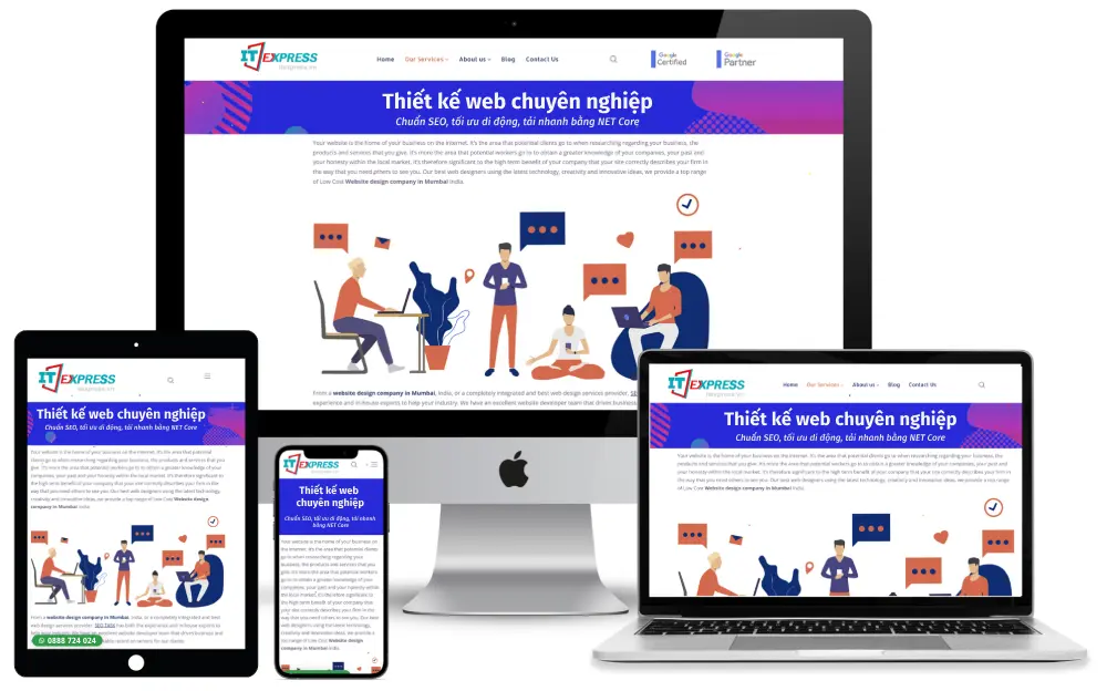 Thiết kế website trọn gói gồm những chi phí nào? Giá thường bao nhiêu?