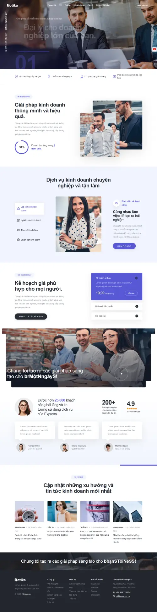 Dự án website doanh nghiệp 2025-02
